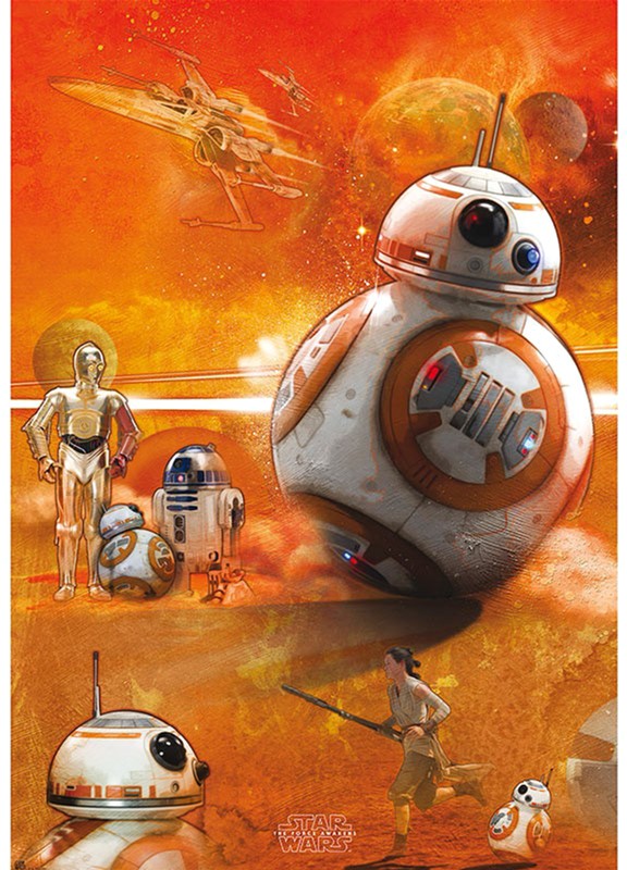

Постер ABYstyle Star Wars "BB8" 98x68 см (ABYDCO331)