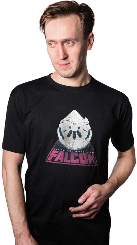

Футболка Good Loot Star Wars Falcon (Сокол) S (5908305221098)