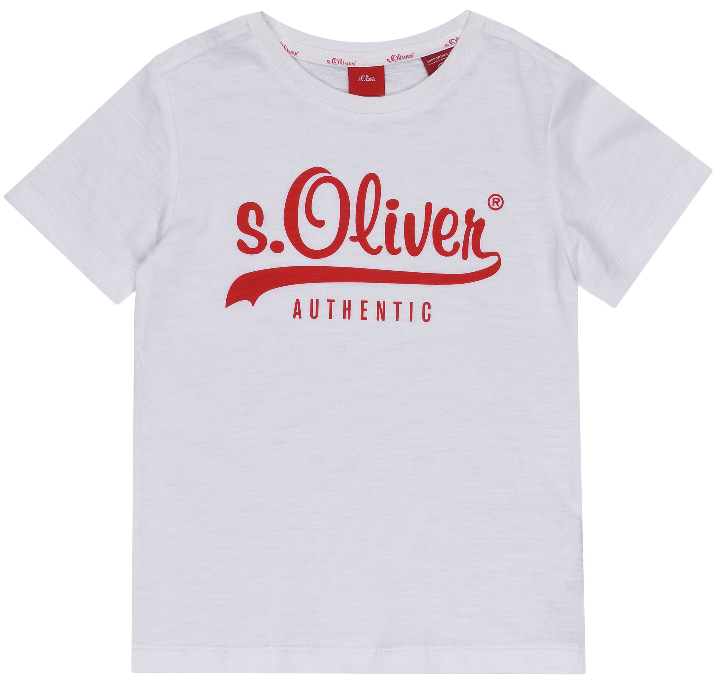 

Футболка s.Oliver so06100048 140 см Белая