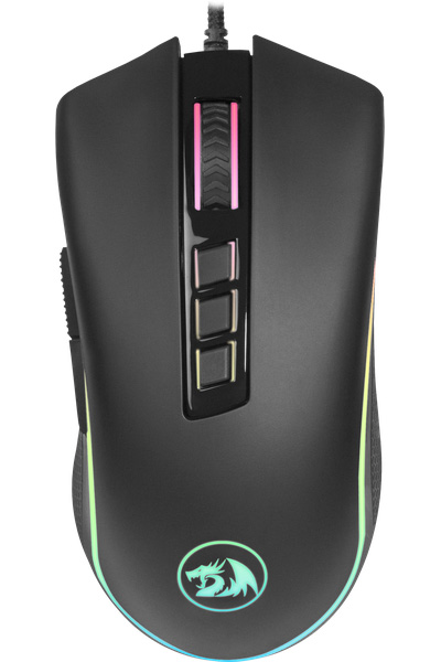 Мышь Redragon Cobra FPS RGB IR USB Black (78284) – аксессуары | ROZETKA