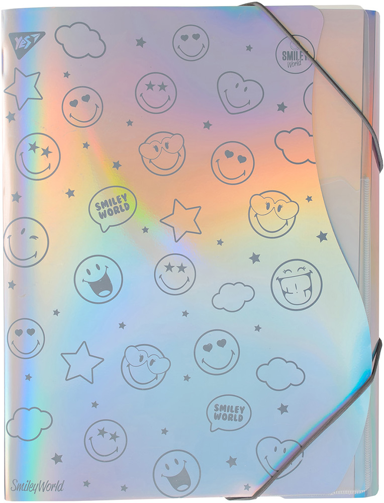 

Папка-органайзер Yes A4 Smiley World 16 страниц (491696) (5056137199921)