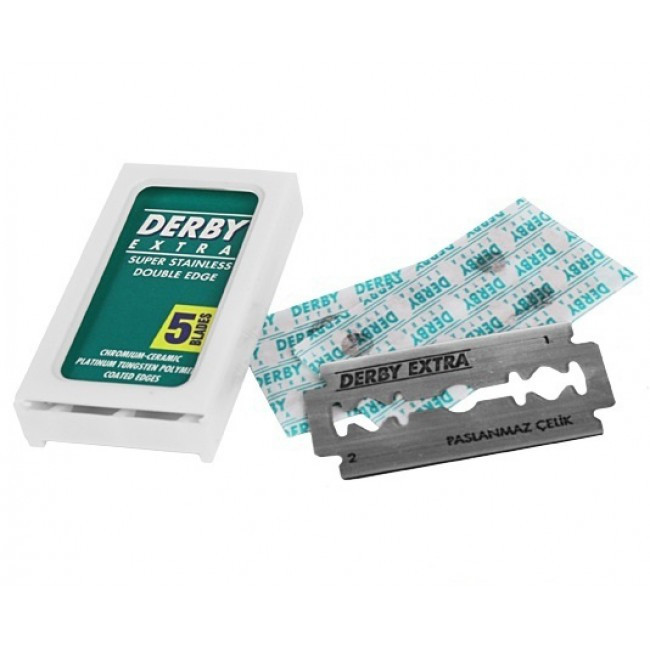 Леза для безпечної бритви Derby Extra (5 лез) от продавца: Props beauty ...