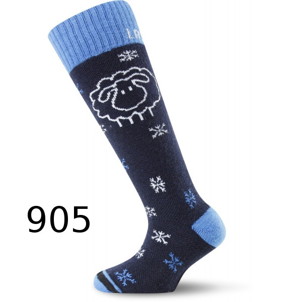

Термоноски детские лыжи Lasting SJW 905 - S - черный/синий - д (002.003.1238)