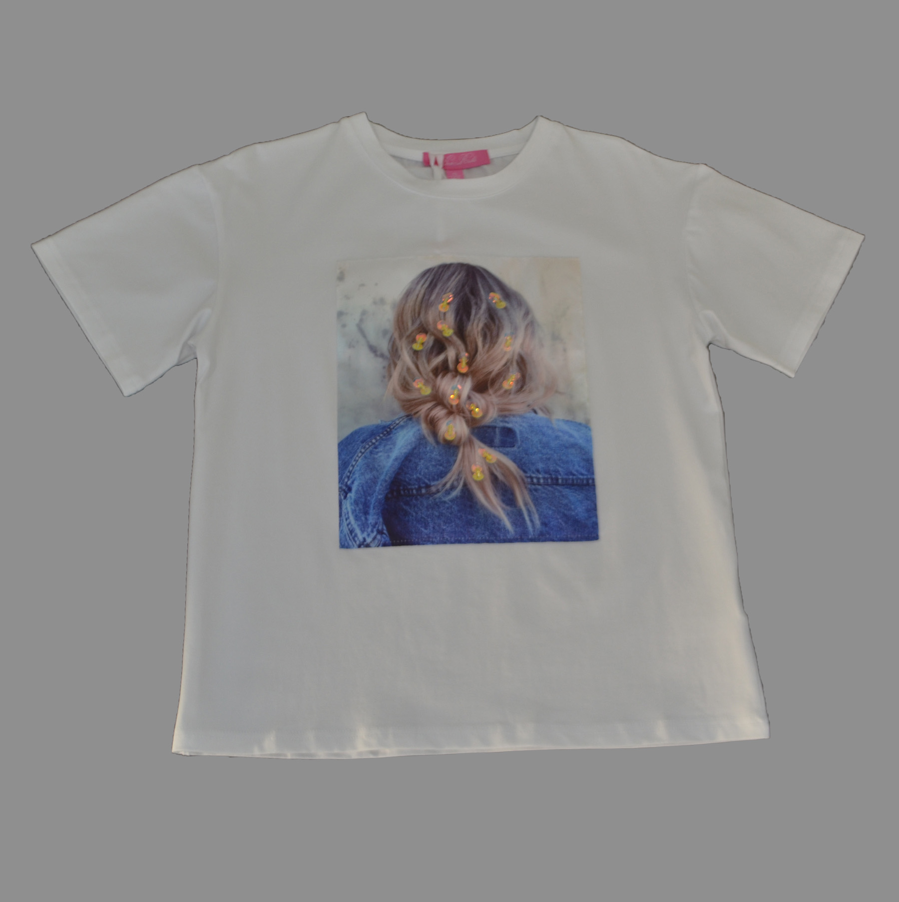 

Футболка "Коса" Bearrichi 768338 162 см Белый