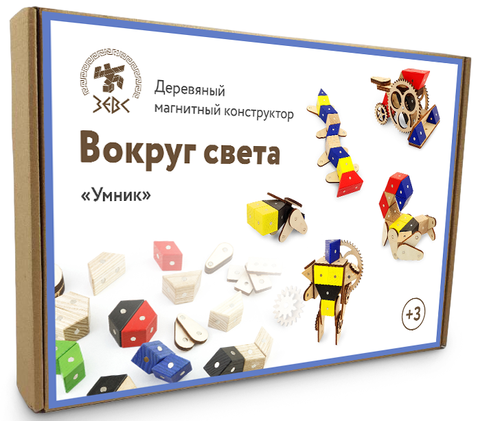

Магнитный конструктор "Умник" - Зевс