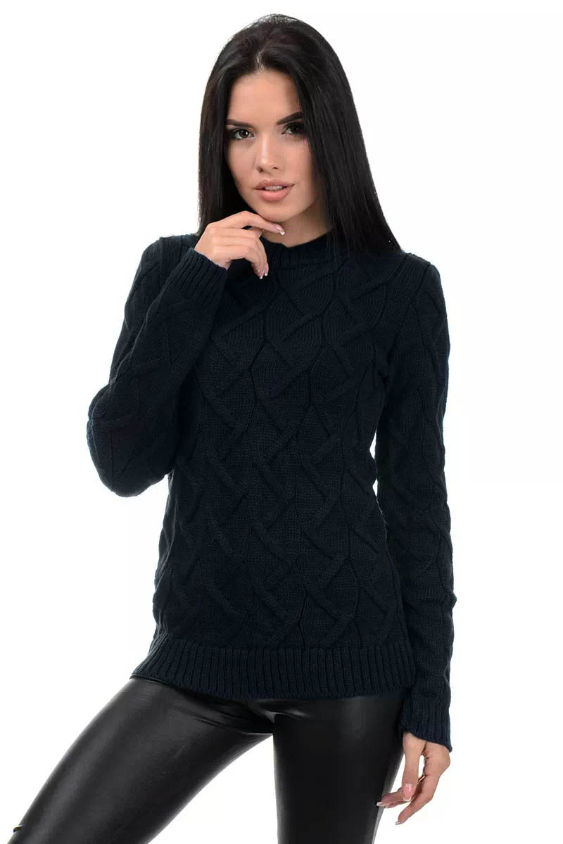 

Fashions • Свитер женскии Зигзаг Fashions - черный (8742-нс, Fashions • Свитер женскии Зигзаг Fashions 42-48 черный (8742-нс)