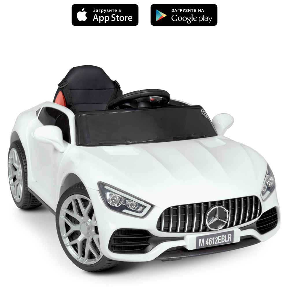 

Электромобиль Bambi Mercedes M 4612EBLR-1 White (M 4612EBLR)