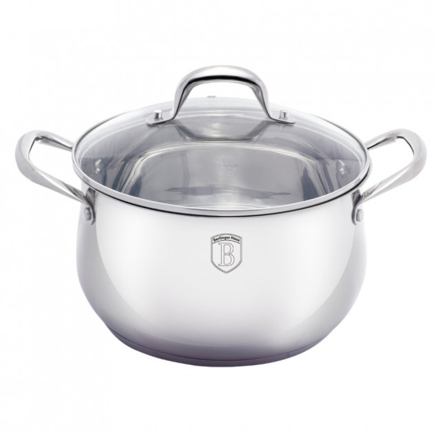 

Кастрюля 2 л 16 см Silver Belly Collection Berlinger Haus BH-1417 174197