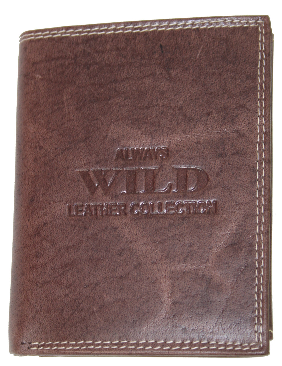 

Мужское портмоне кожаное Always Wild вертикальное Коричневый PRM034 2619877