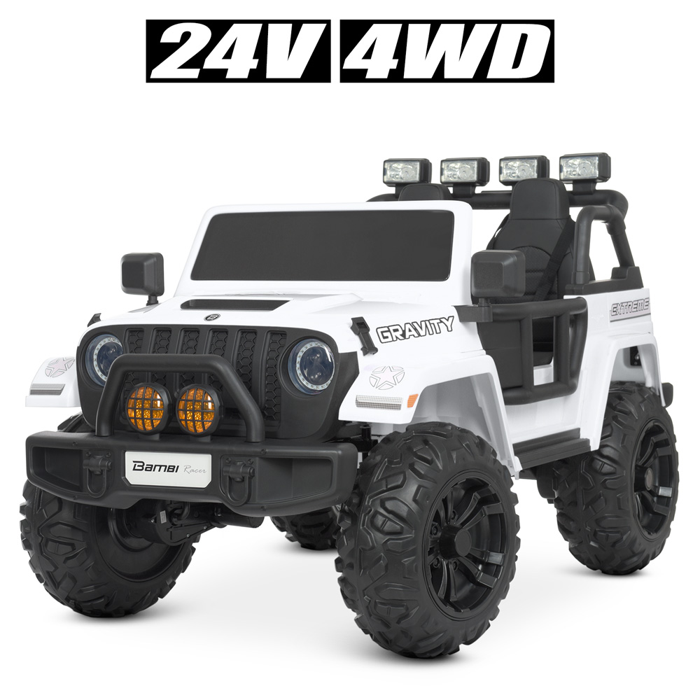 

Электромобиль Bambi M 4572EBLR-1(24V) White (M 4572EBLR)