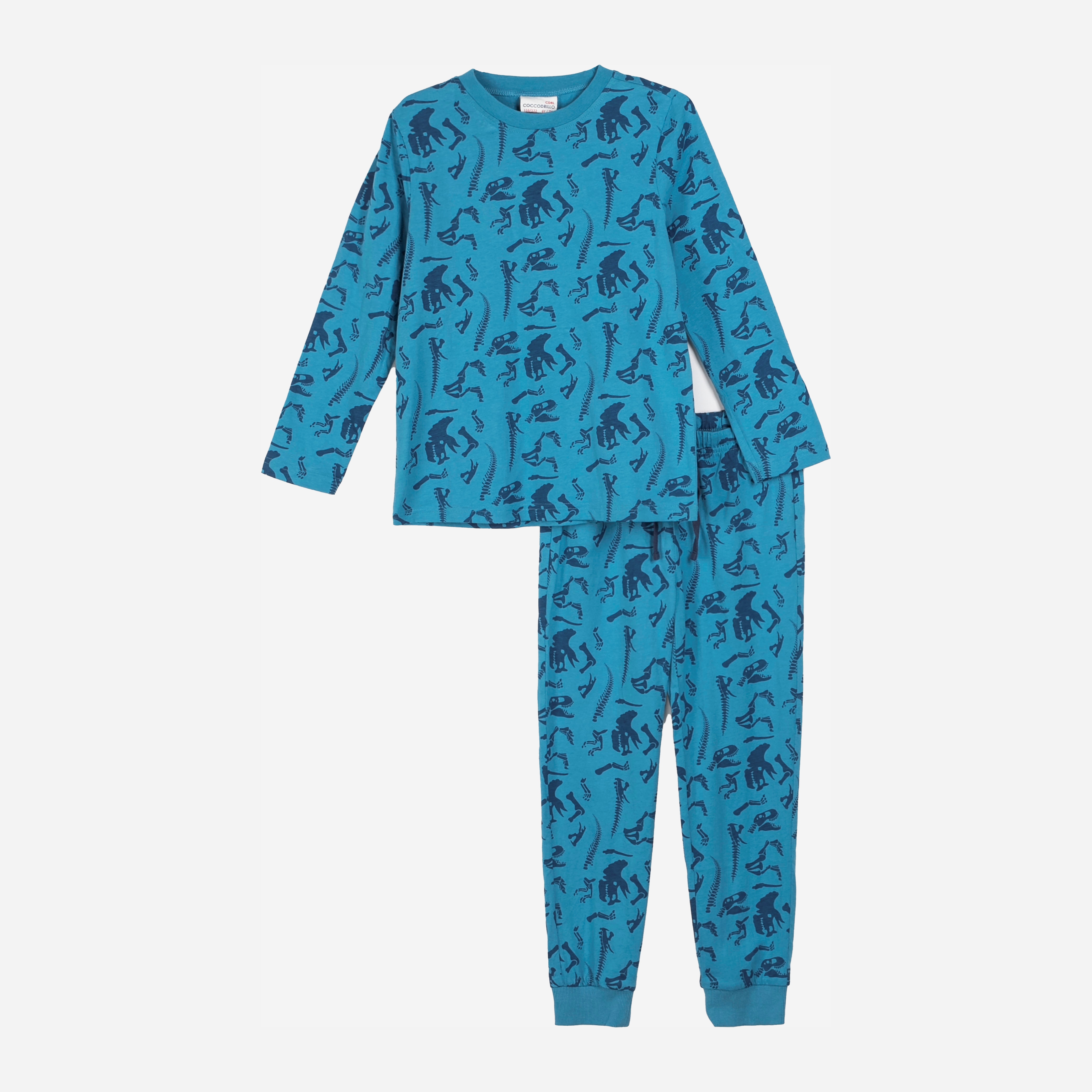

Пижама (лонгслив + штаны) Coccodrillo Pyjamas ZC1448104PJS-014 104 см Синяя