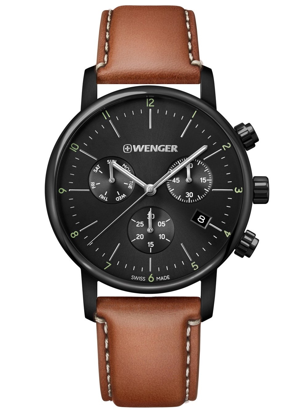 

Часы Wenger 01.1743.115 Urban Klassik Chronograph 44mm 10ATM