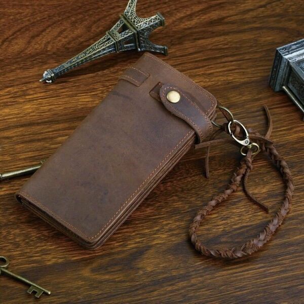

Мужской клатч из натуральной кожи Vintage 14383 Темно-коричневый