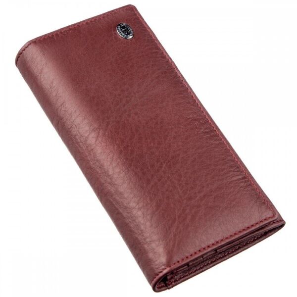 

Женский бордовый кошелёк из натуральной кожи ST Leather 18855 Бордовый