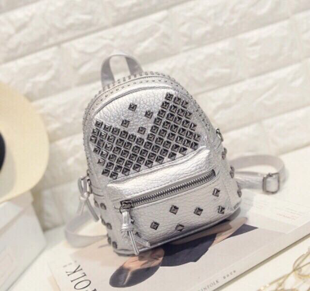 

Женский рюкзак Pandora Серебрянный (6014-1)