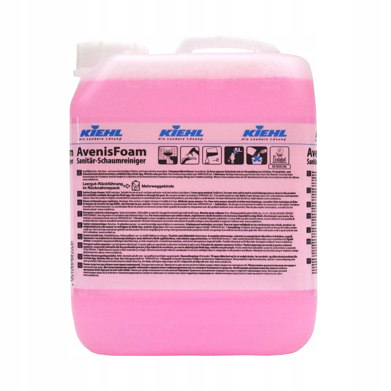 

Пенное средство для уборки санитарных помещений AvenisFoam KIEHL 5 л. (j 40 31 05)