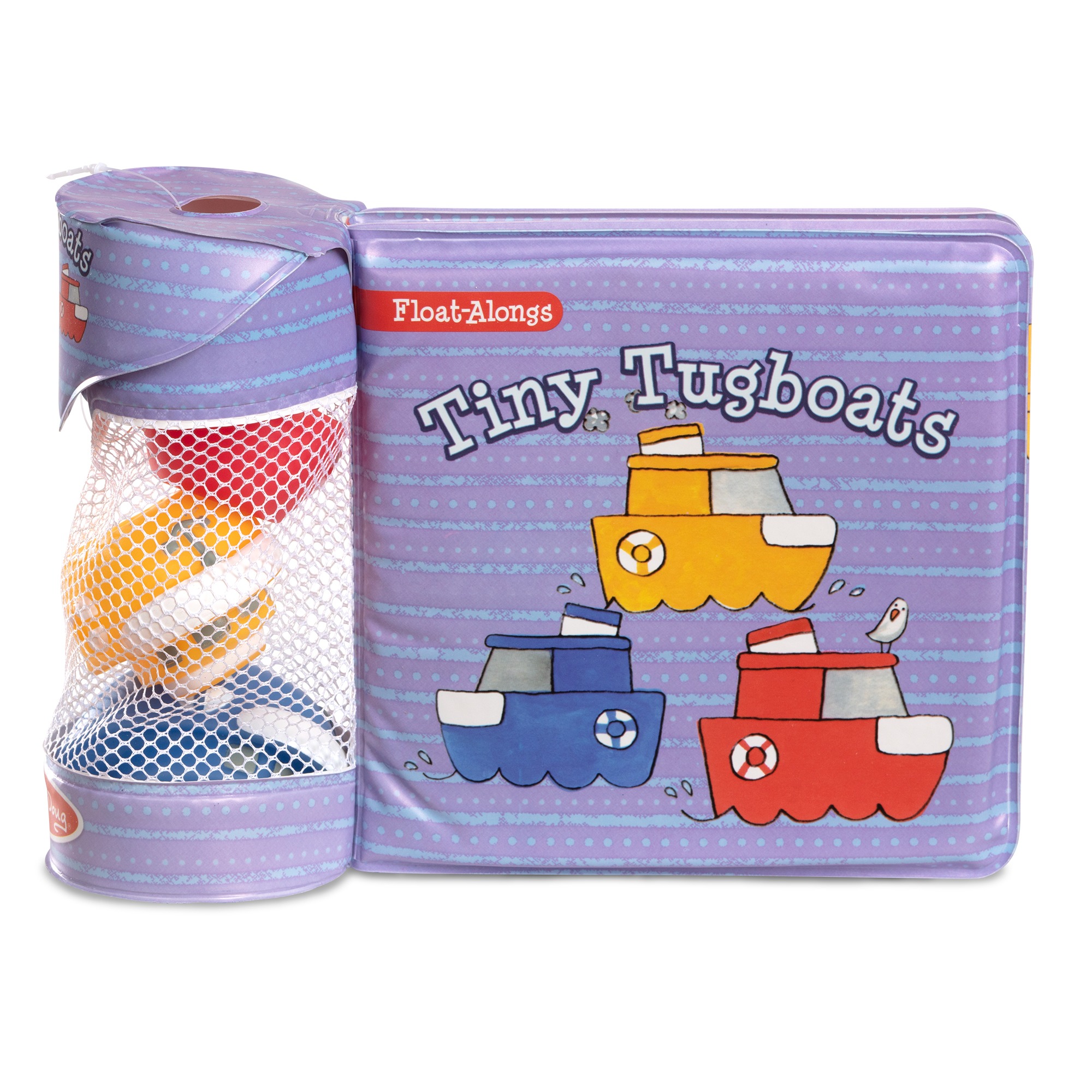 

Мягкая книжка-поплавок Float-Alongs - Tiny Tugboats Буксиры Melissa & Doug MD31203