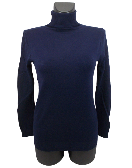 

Женский свитер гольф Chen Mohist 3015 40-46 синий