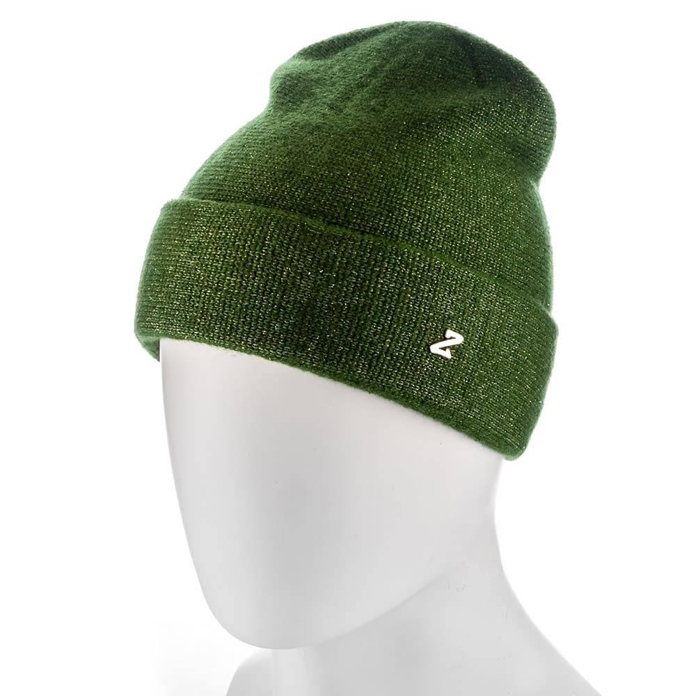 

Шапка женская люрекс Zolly ZH153 one size зеленая