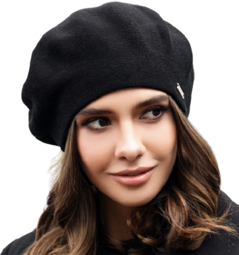 

Берет женский с флисом Braxton 6018 56-59 черный
