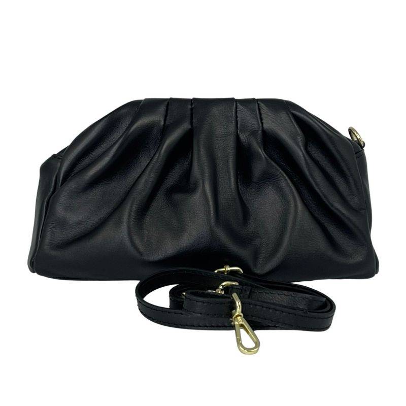 

Сумка женская кожаная Genuine Leather 747.25 черная