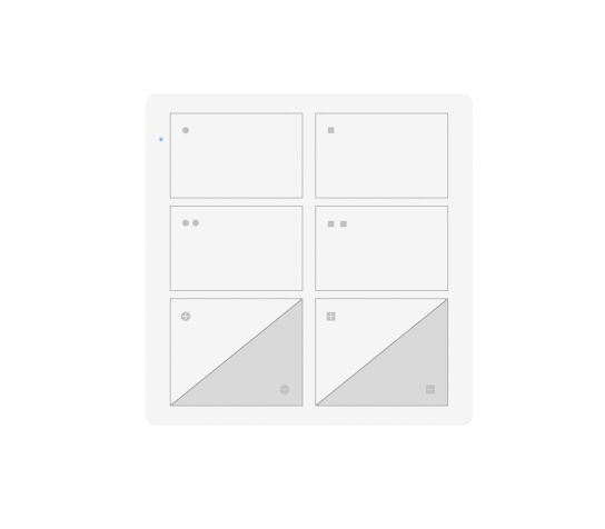 

Умная кнопка Orvibo Zigbee 3V, белая