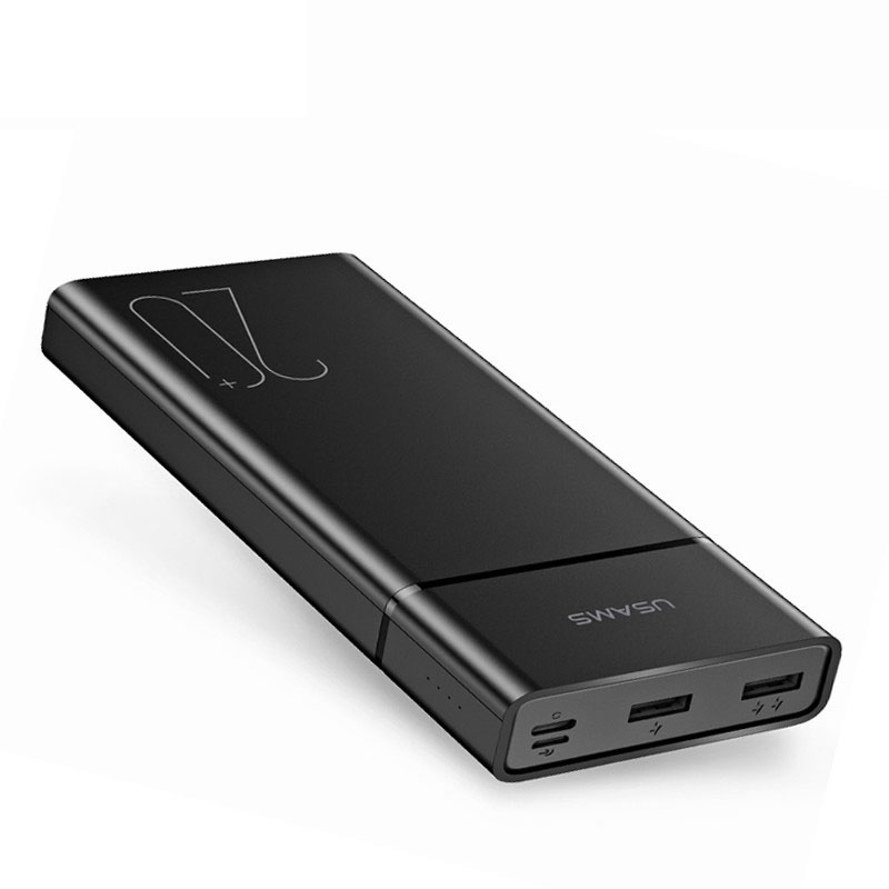 

УМБ Power Bank Usams 2xUSB 20000 mAh черный (USM-CD75-BL)