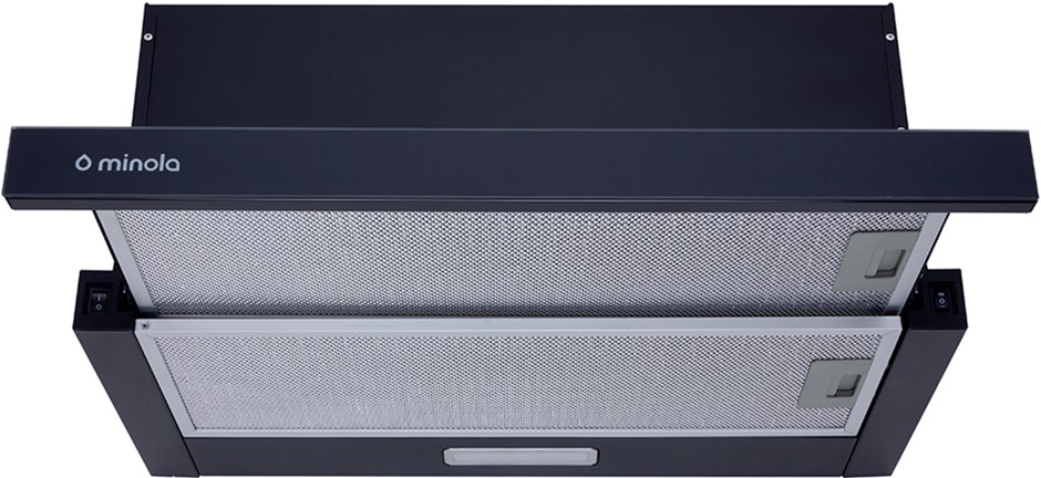 

Вытяжка MINOLA HTL 6734 BL 1100 LED GLASS