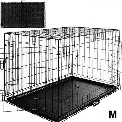 

Клітка для собак металева AML M (61х42х49)