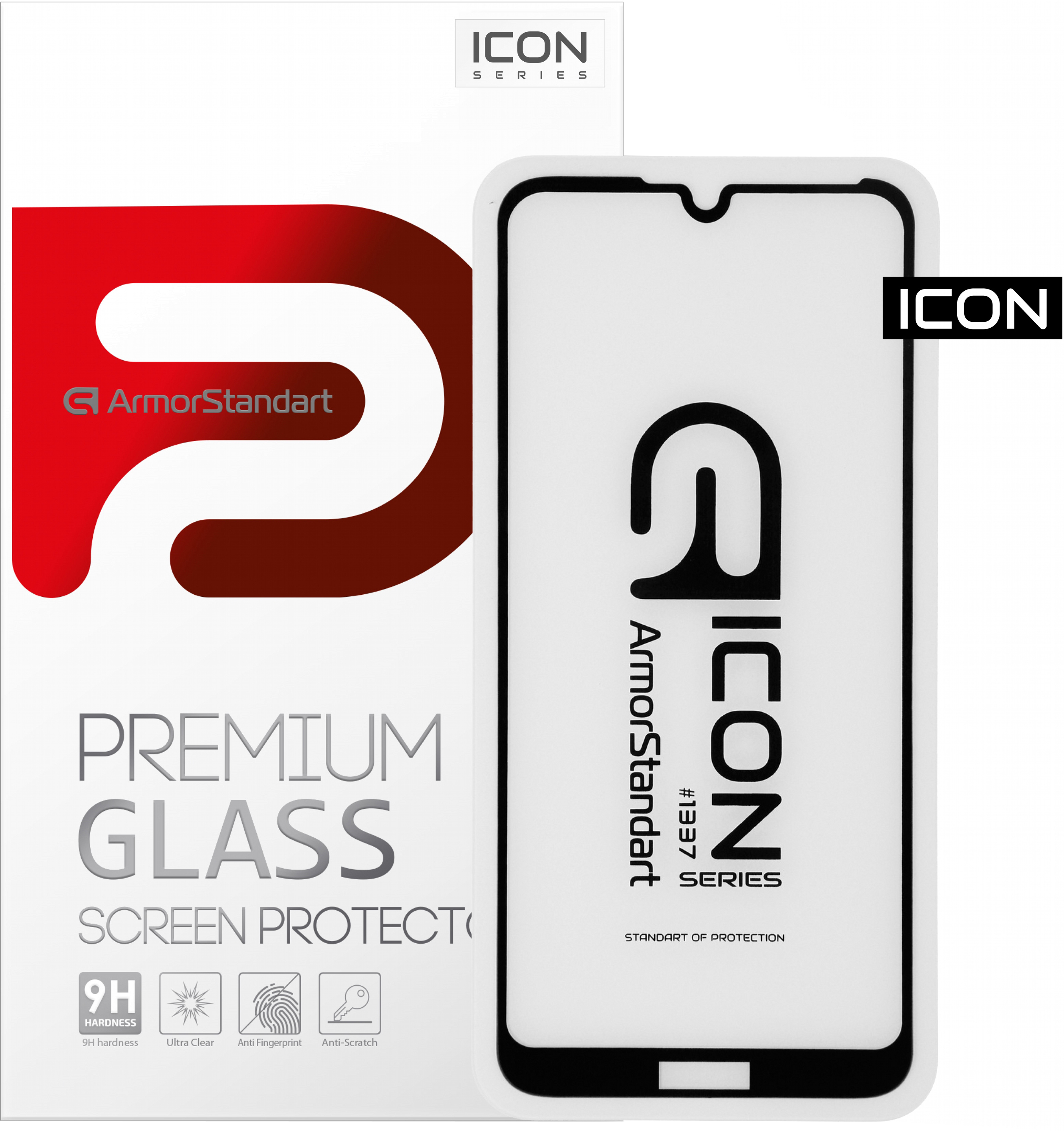 

Защитное стекло Armorstandart Icon для Huawei Y6 2019 Black (ARM55986-GIC-BK)