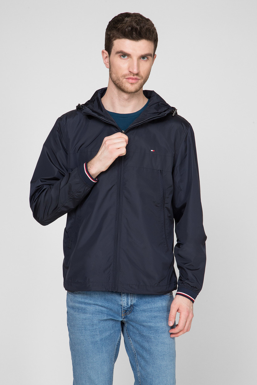 

Мужская темно-синяя ветровка LIGHT WEIGHT Tommy Hilfiger XL MW0MW12216