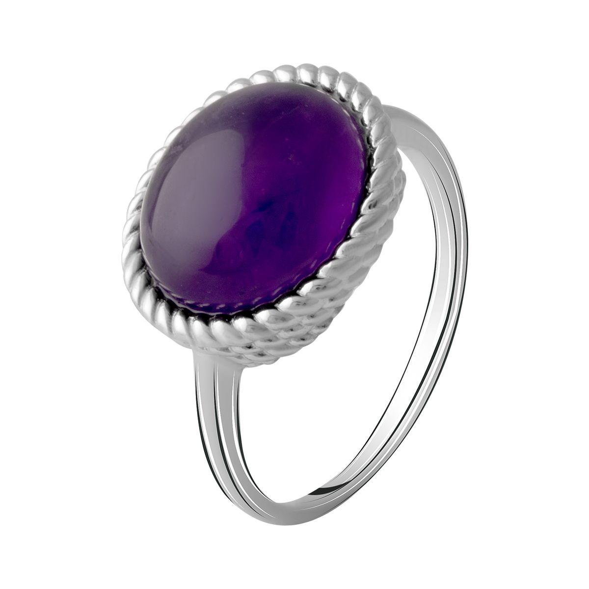 

Серебряное кольцо SilverAlex с натуральным аметистом 4.163ct 18 размер (2072249-18)