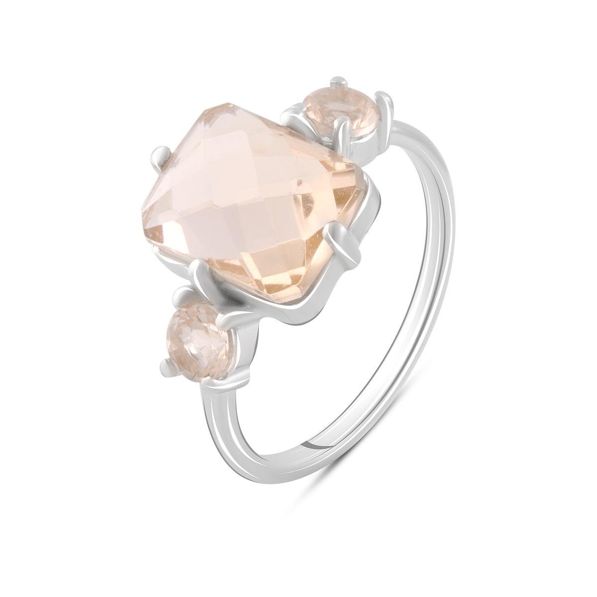 

Серебряное кольцо SilverAlex с морганитом nano 2.92ct 17.5 размер
