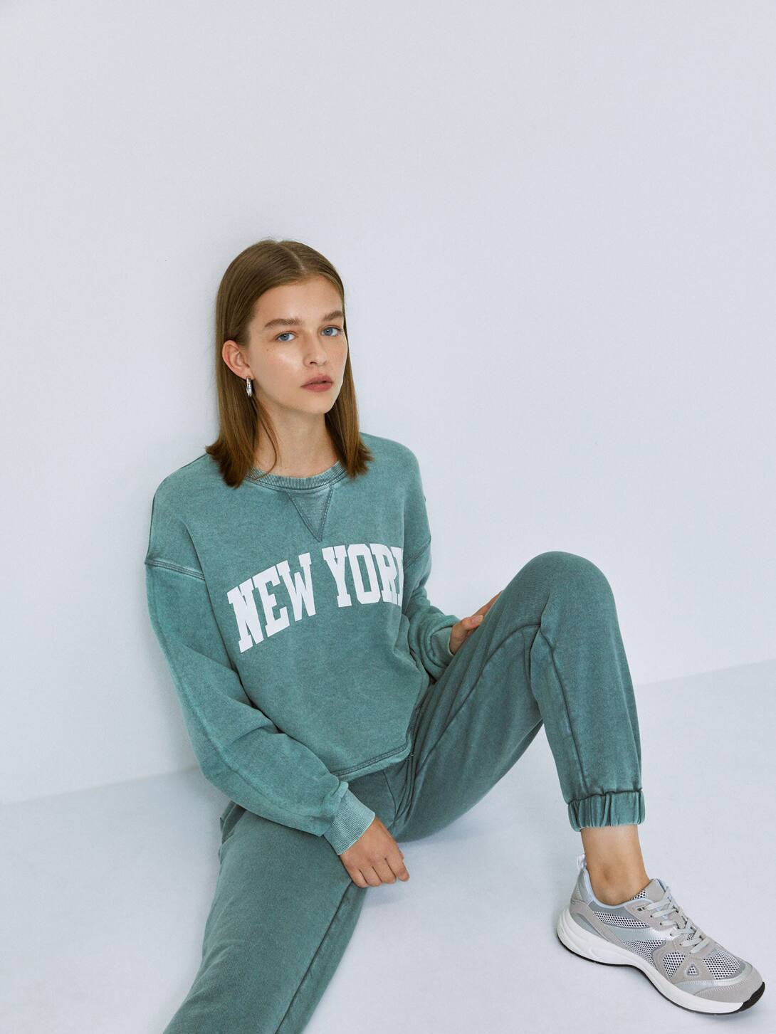

Свитшот Stradivarius 06635122521 S Принт
