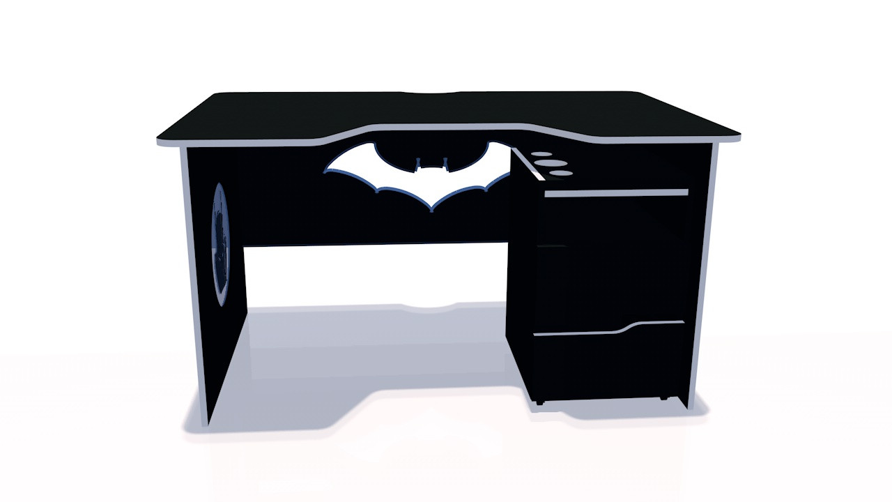 

Геймерский стол BATMAN c LED-подсветкой