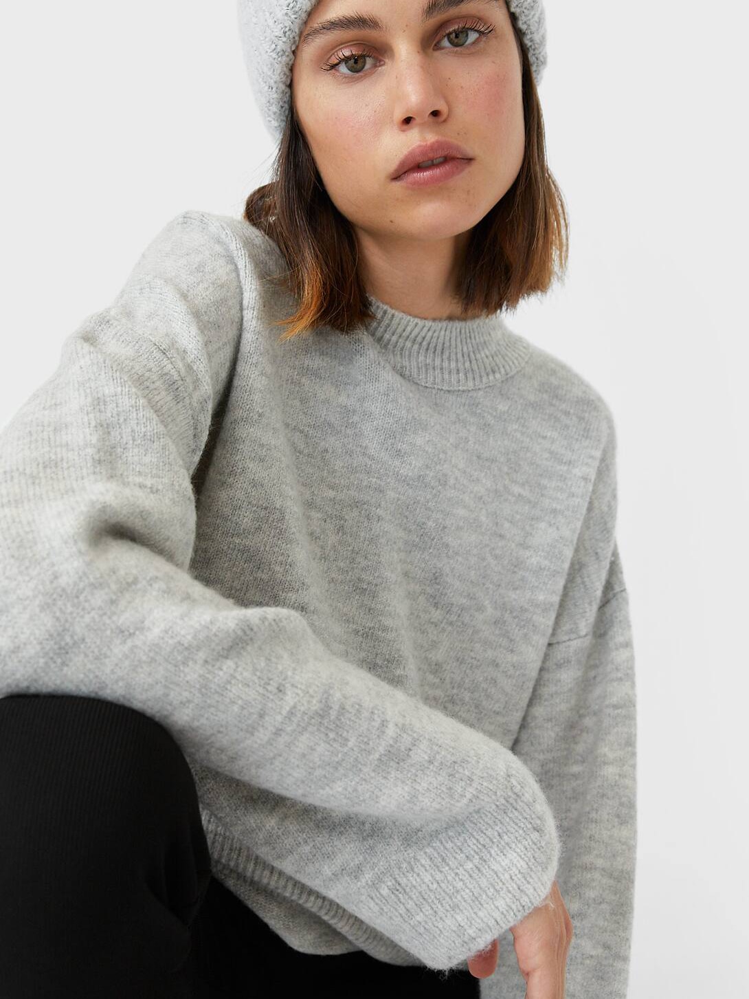 

Свитер Stradivarius 05024083210 M Серый