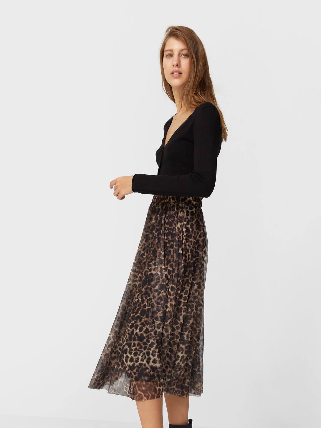 

Юбка Stradivarius 04651297441 XS Принт