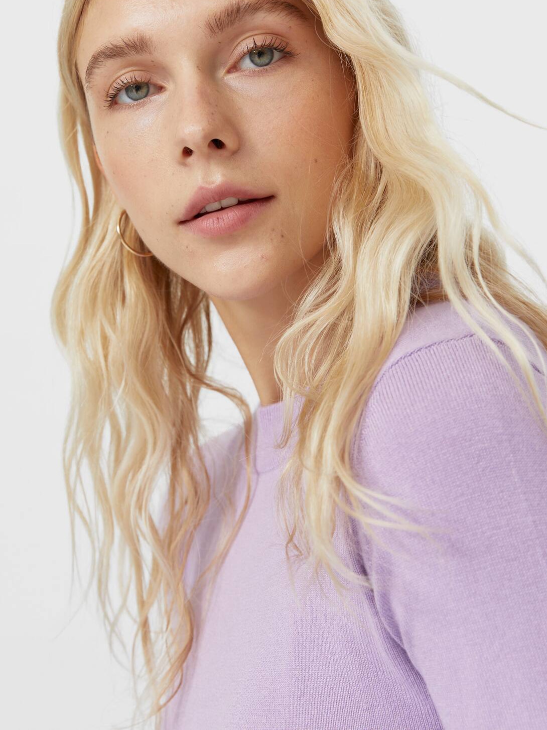 

Свитер Stradivarius 05003701604 M Сиреневый