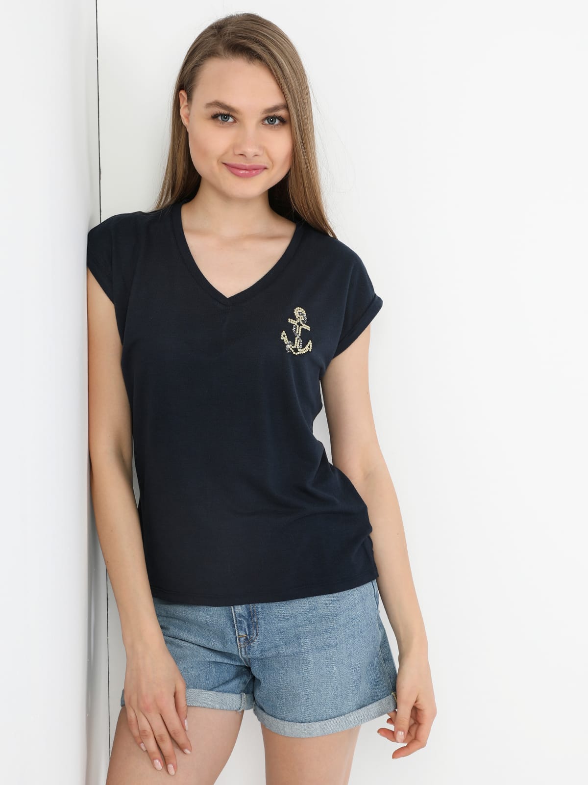

Футболка Colin's CL1049509NAV  Navy, Футболка Colin's CL1049509NAV XS Navy