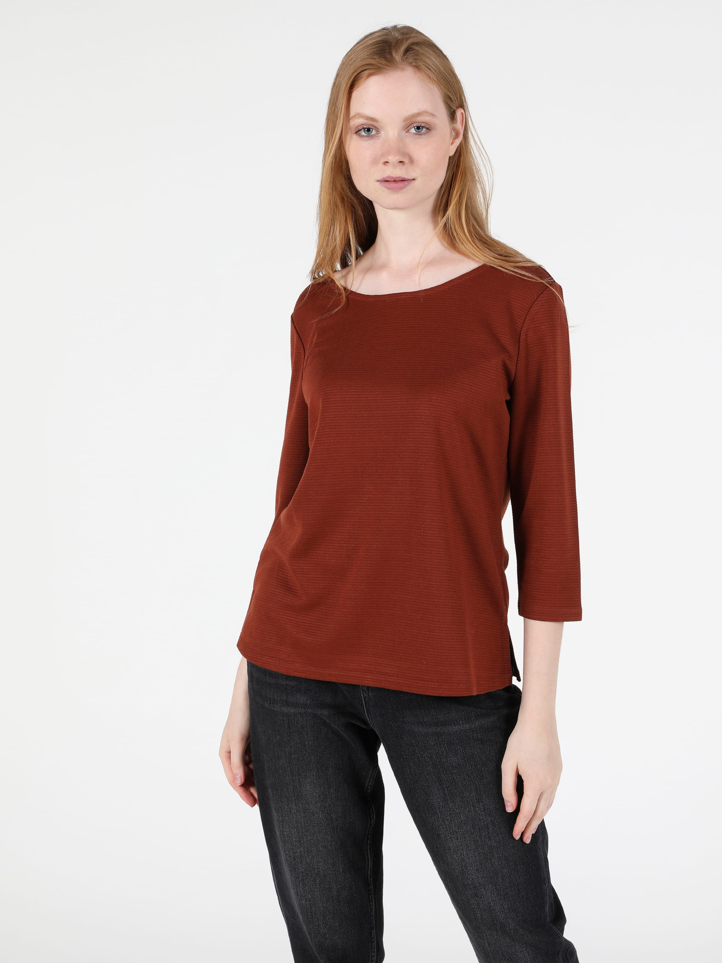 

Лонгслив Colin's CL1050484BRW  Brown, Лонгслив Colin's CL1050484BRW XS Brown