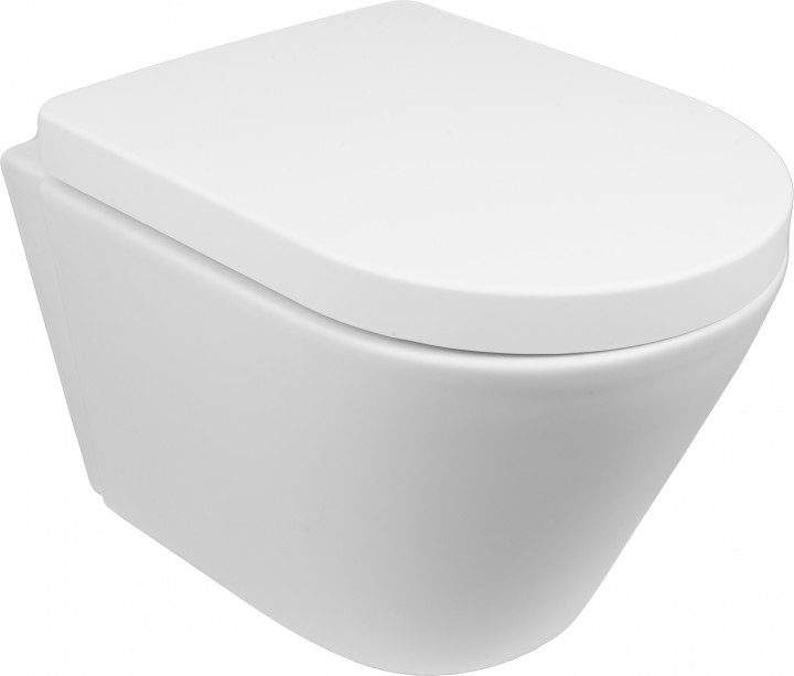 

Унитаз NEWARC Life Rimless 9823W с сиденьем Soft Close дюропласт белый (9823W)