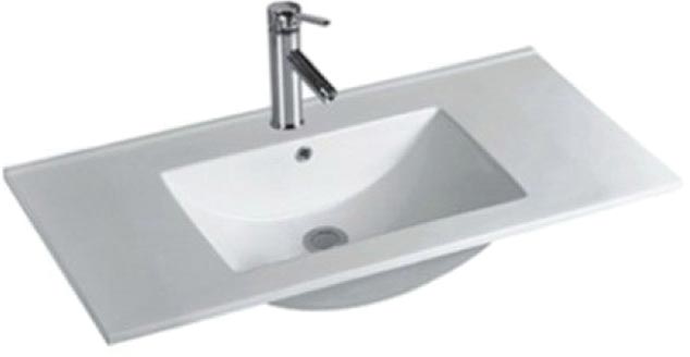 

Раковина NEWARC Slim 121080W белая (121080W)