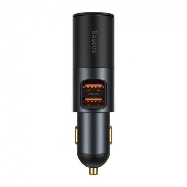 

Зарядное устройство Baseus Share Together в авто |2USB, 3A, 120W|