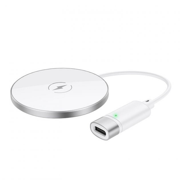 

Беспроводная зарядка Hoco Magnetic Charger 15W white