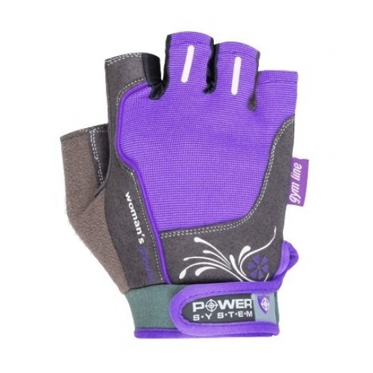 

Перчатки для фитнеса и тяжелой атлетики Womans Power Power System-2570 Purple XS (F_145676)