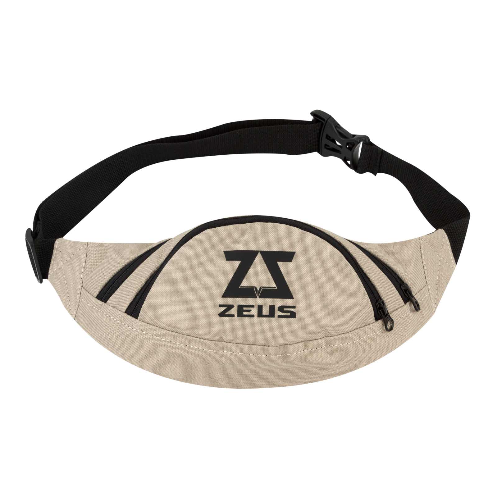 

Спортивная поясная сумка бананка ZEUS Moon песочная