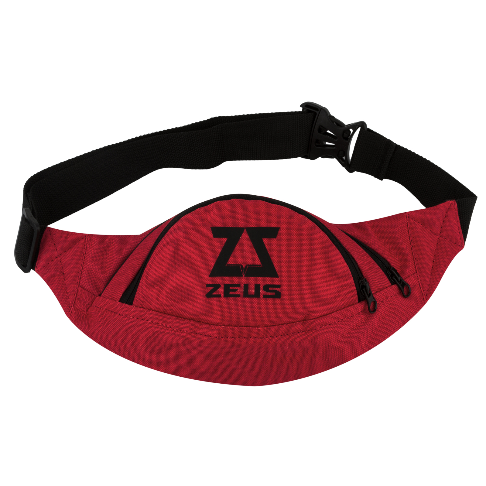 

Спортивная поясная сумка бананка ZEUS Moon красная