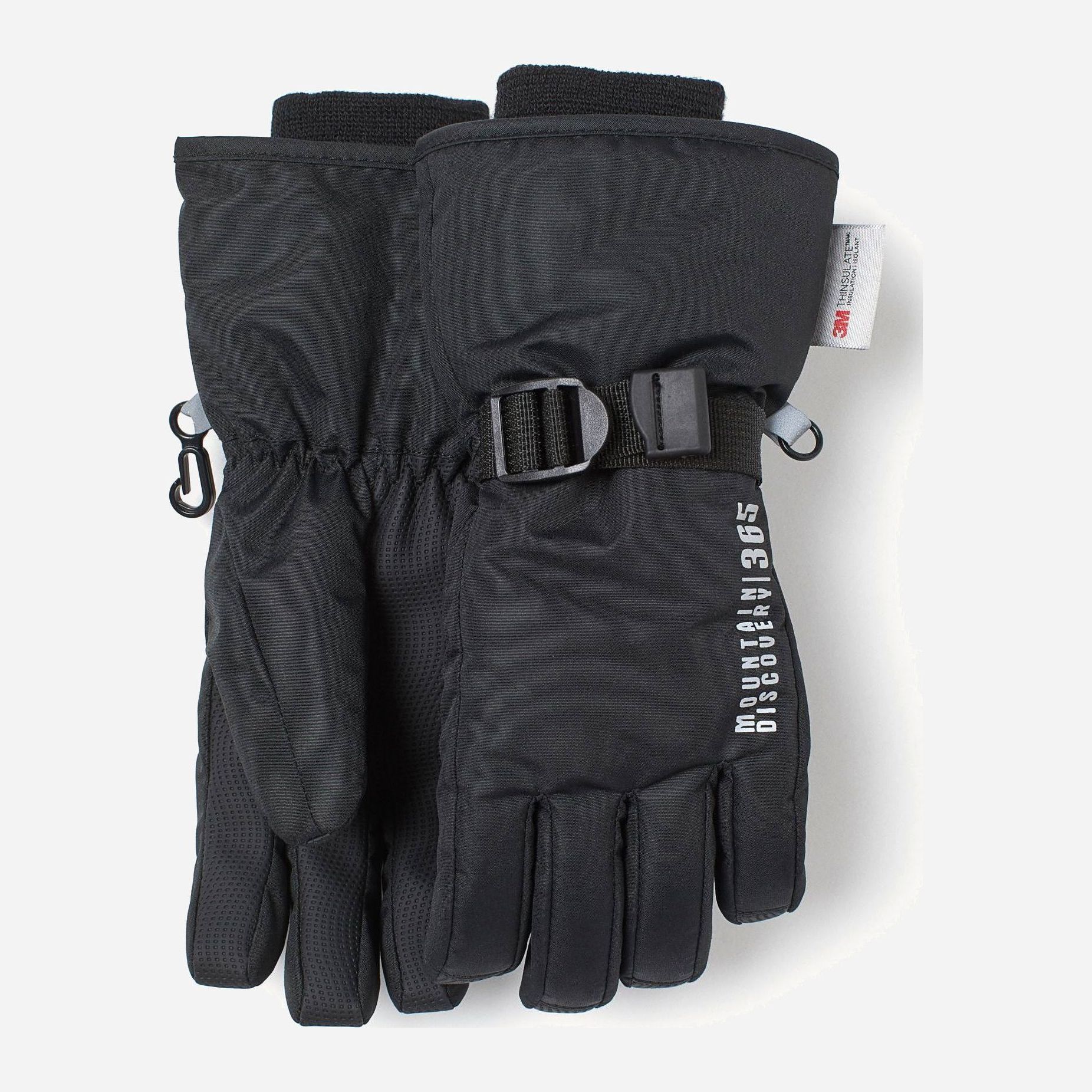 

Лыжные перчатки H&M 1910-694736-6333365 134-140 см Черные