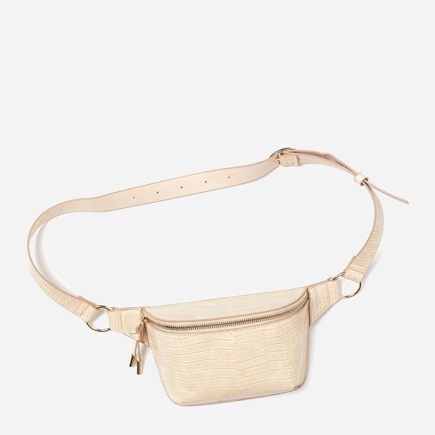 

Женская сумка поясная H&M 2406-851062 Бежевая