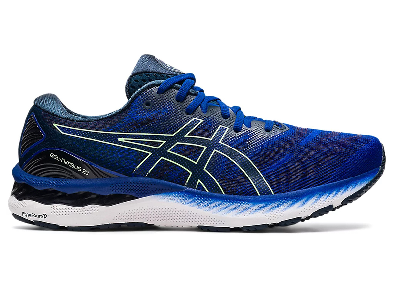 

Мужские кроссовки для бега Asics GEL-NIMBUS 23 1011B004-404 DARK BLUE 2021 45 (EU), 28,5 (CM), 11 (US)